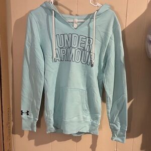 Under Armour Light Blue V-Neck Sweater